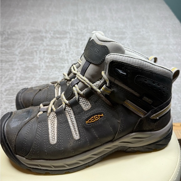 Keen Utility Flint II Womens Steel Toe Lace Up Work Boots Size 11W - Picture 3 of 9